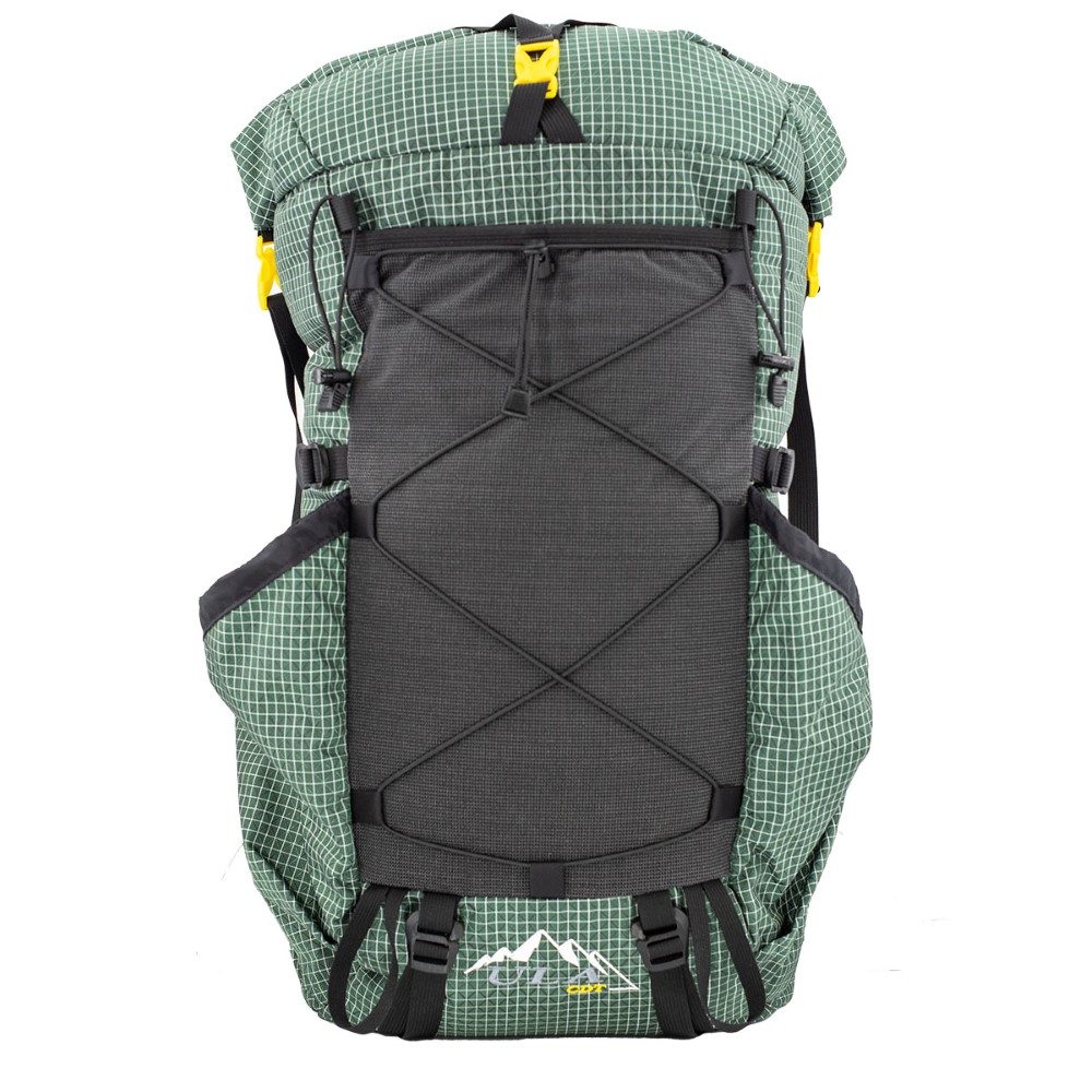 ULA 2024 CDT: Front View with Top Y-Strap and Bottom Straps Attached