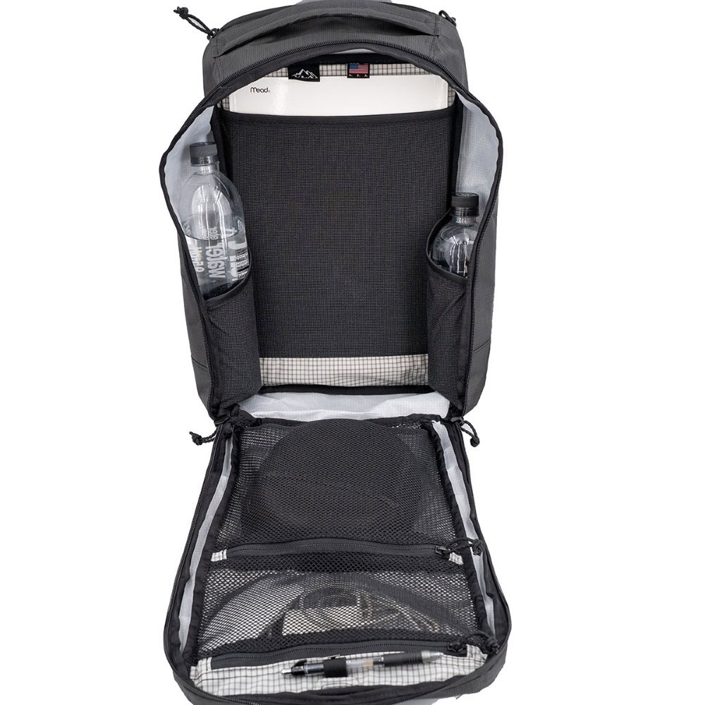 ULTRA Cicada Open View showing internal organization and pockets