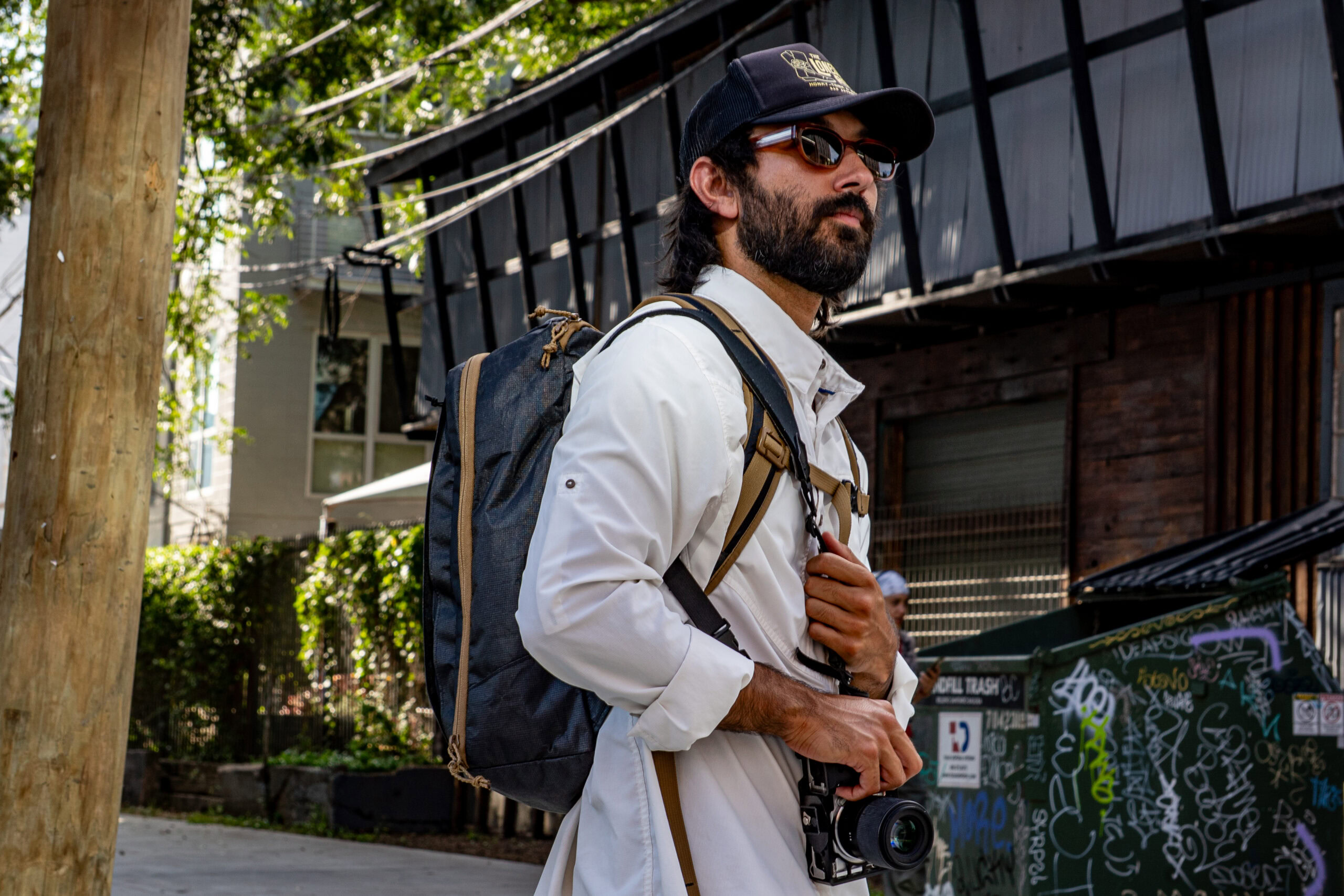 A man poses with a Ultra CIcada