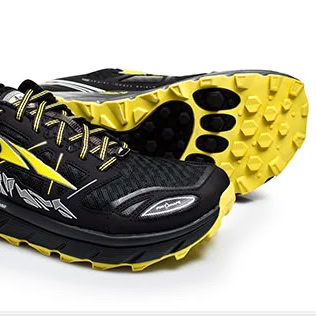 Altra shoes and their bottoms