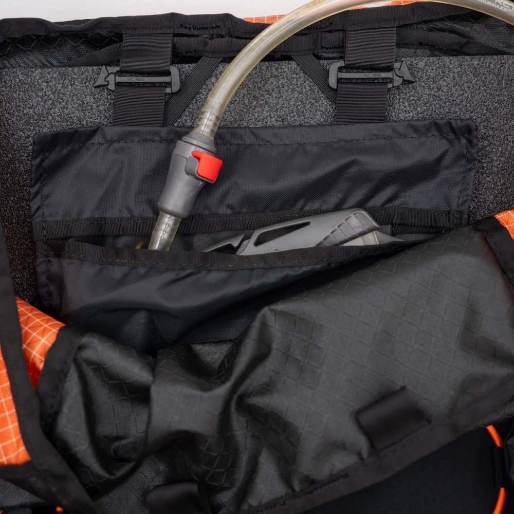 ULA Interior Hydration Sleeve Holding a Water Bladder