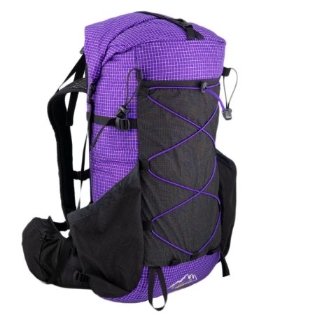 A 3/4 view of the ULA Circuit SV (Small Volume) in Purple Robic